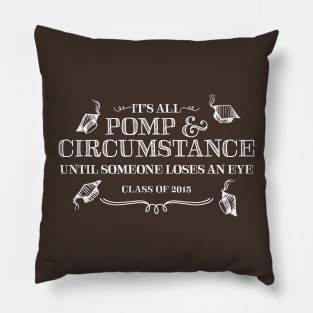 Pomp & Circumstance - Class of 2015 Pillow