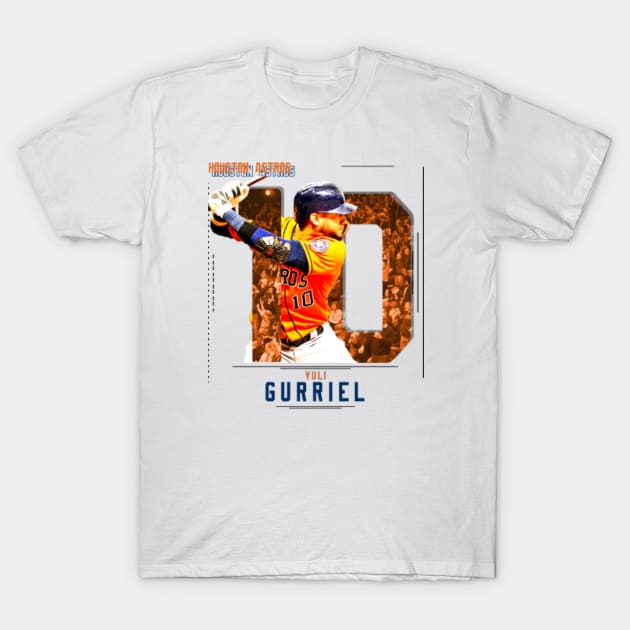 Rinkha Yuli Gurriel Baseball Edit Astros T-Shirt