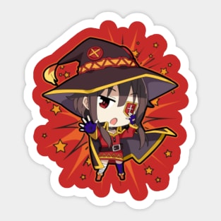 SRBB1070 Kono Subarashii Sekai ni Shukufuku wo! - Megumin Sticker anime