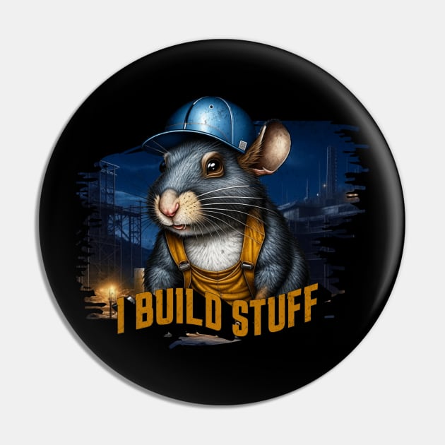 I Build Stuff Pin by Norse Magic