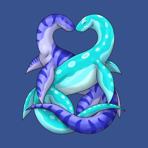 Aquatic Nuzzles: Blue by spyroid101