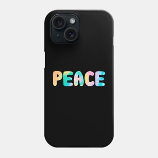 Tie Dye Peace Phone Case