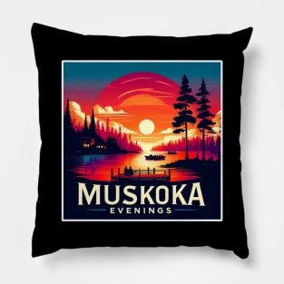 MUSKOKA EVENINGS Pillow