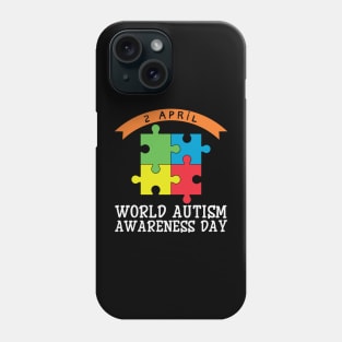 world autism awareness day Phone Case