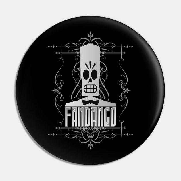 Fandango Portrait Pin by CTShirts