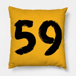 Number 59 Pillow