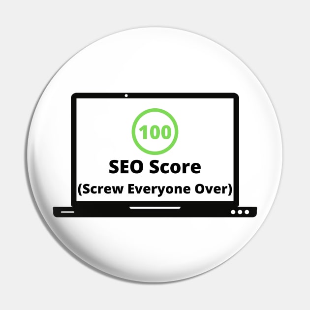 Funny SEO score design Pin by Dself