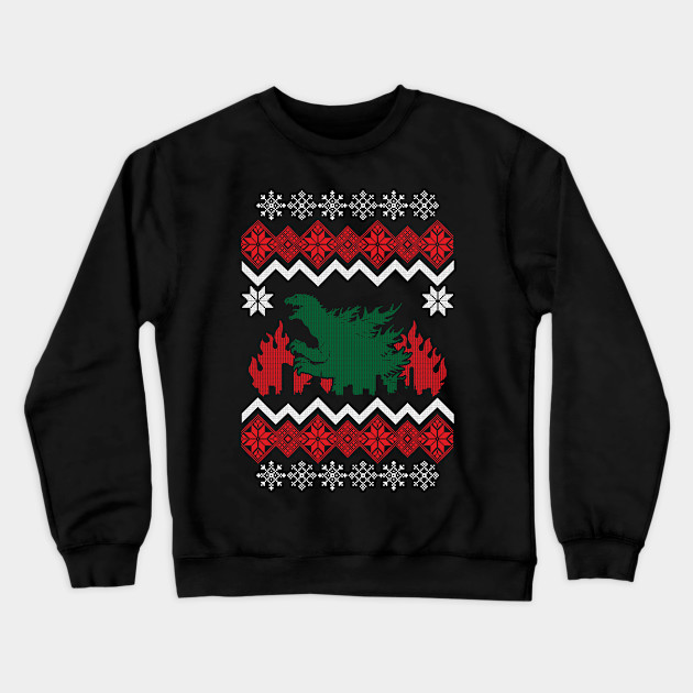 godzilla sweater