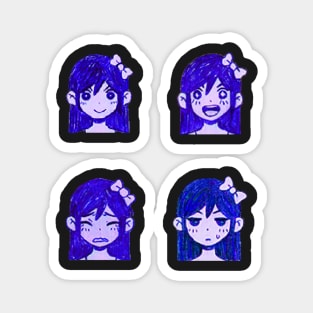 Aubrey Sprites (Omori) Magnet