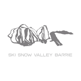 Ski Snow Valley Barrie Resort 3D T-Shirt