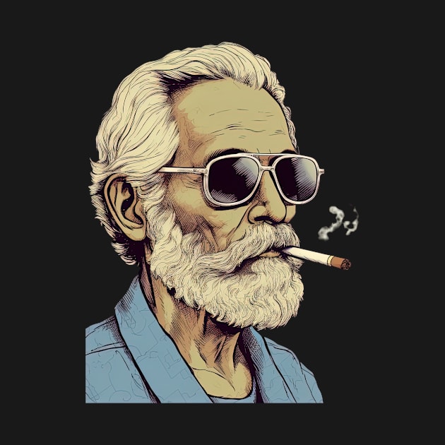 Old Fart Smoking by Old Farts