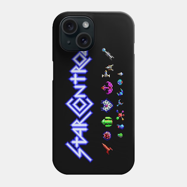 Star Control (CHARS) Phone Case by iloveamiga