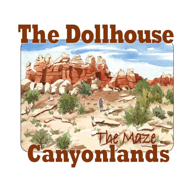 The Dollhouse Hike, Canyonlands by MMcBuck