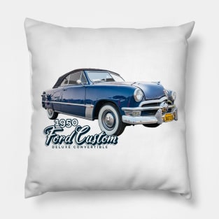 1950 Ford Custom Deluxe Convertible Pillow