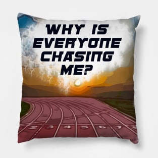 Fasbytes Running ‘Chasing me’ Pillow