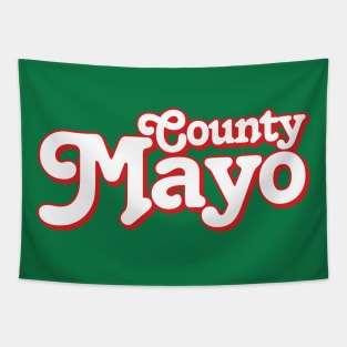 County Mayo - Irish Retro County Pride Design Tapestry