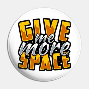 Personal Space Matters Pin