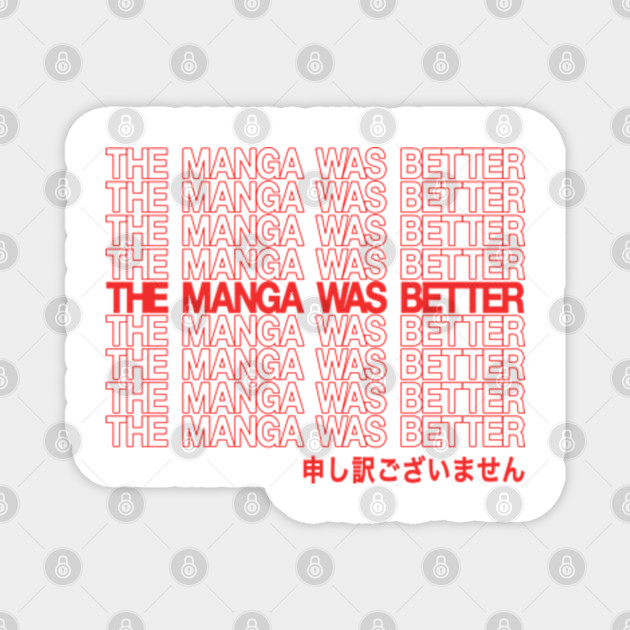 The Manga Was Better Thank You Have A Nice Day Manga