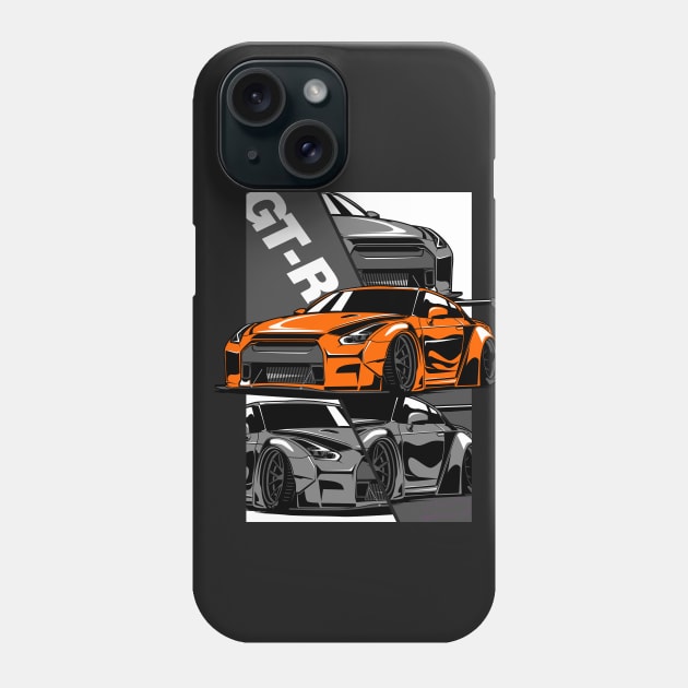 GT - R 35 Phone Case by aredie19