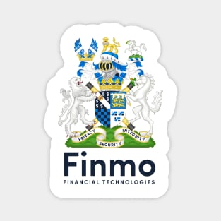 Finmo Crest White Magnet