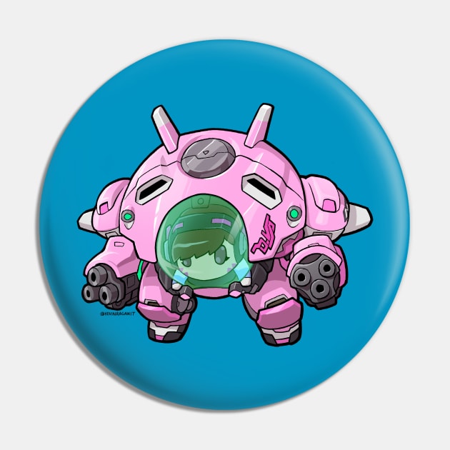 Lil Mecha Gamer Pin by fallerion