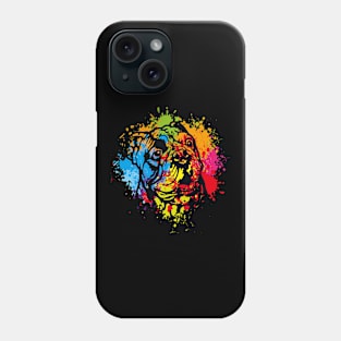 English Bulldog watercolor Phone Case