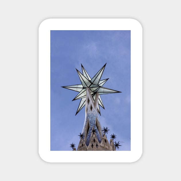 Sagrada Familia Spire Magnet by Memories4you