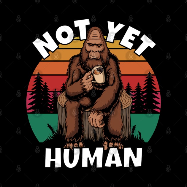 Bigfoot Not Yet Human by RockReflections