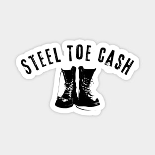 Steel Toe Cash Blue Collar Worker Magnet