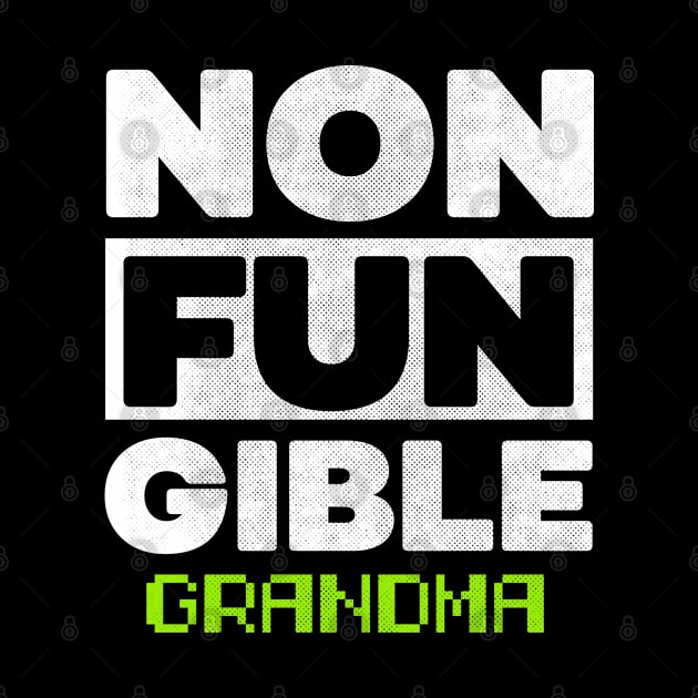 Non Fungible Token grandma nft by opippi