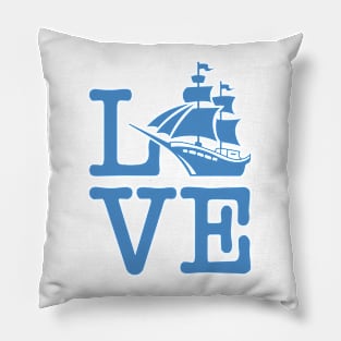 Love Sailing Pillow