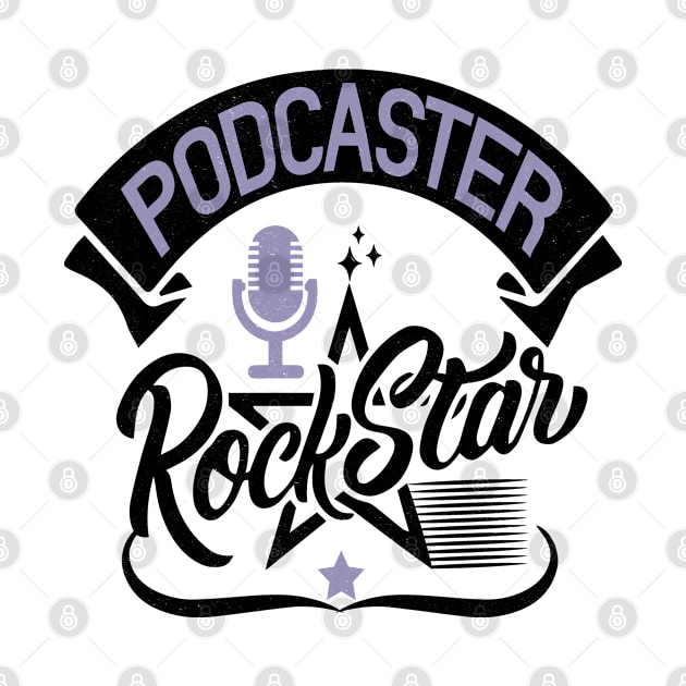 podcaster rock star by artsytee