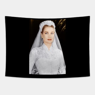 Grace Kelly wedding Tapestry