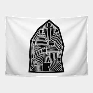 Crooked Little House Tapestry