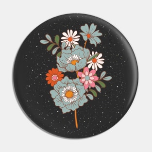 galaxy bouquet Pin