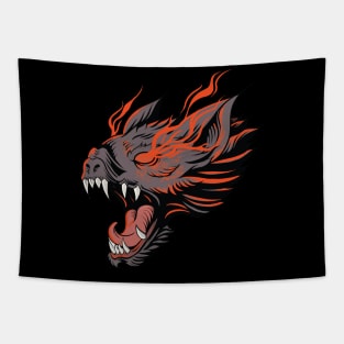 bats fire Tapestry