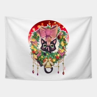 Festive cat 2021 Tapestry