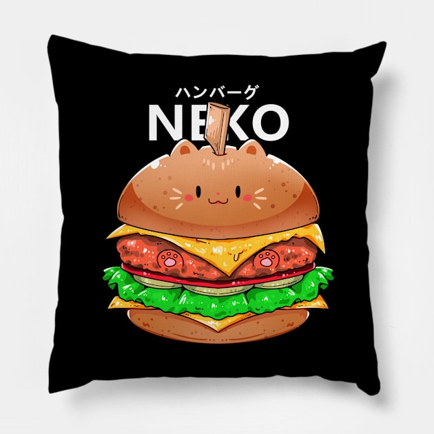 Cutest Burger Pillow by mihimax