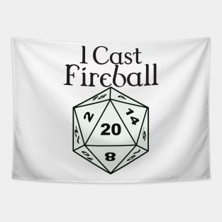 I Cast Fireball Tapestry