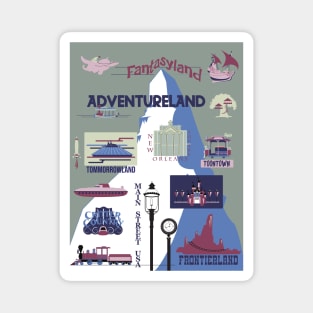 Eight Lands of Magic Magnet