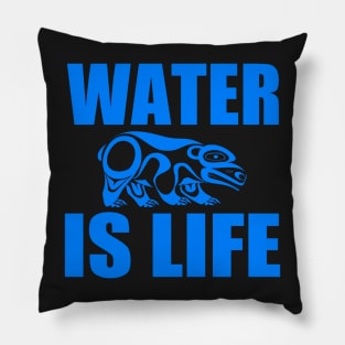 WATER IS LIFE Pillow