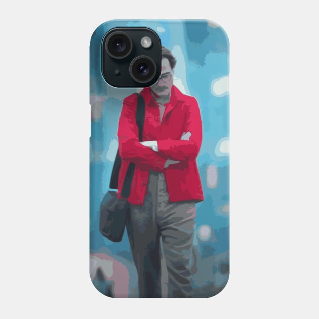 Painting of Theodore in Her Phone Case by jbrulmans