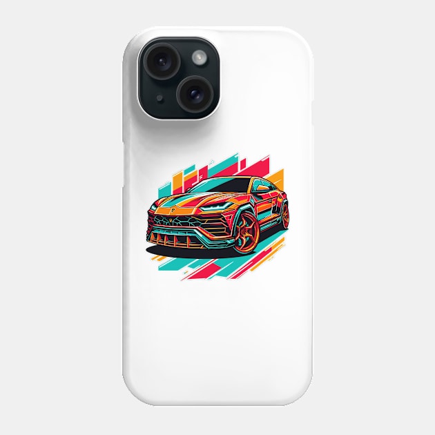 Lamborghini Urus Phone Case by Vehicles-Art