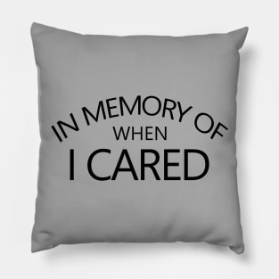 In Memory Pillow