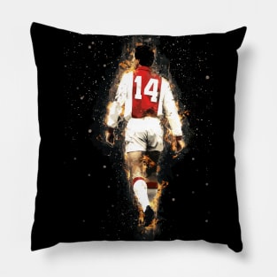 Johan Cruyff Legend Football Pillow