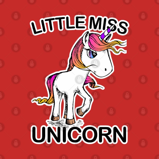 Little Miss Unicorn by Tezatoons