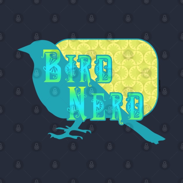 Bird Nerd Vintage by Spilled Ink