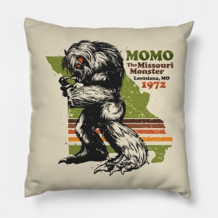 Momo The Missouri Retro Monster Pillow