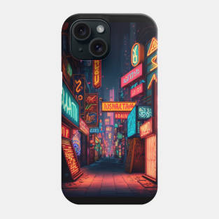 Neon City Phone Case