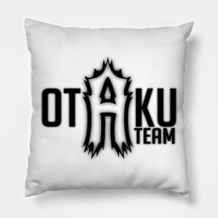 Otaku A Team Logo (Black) Pillow